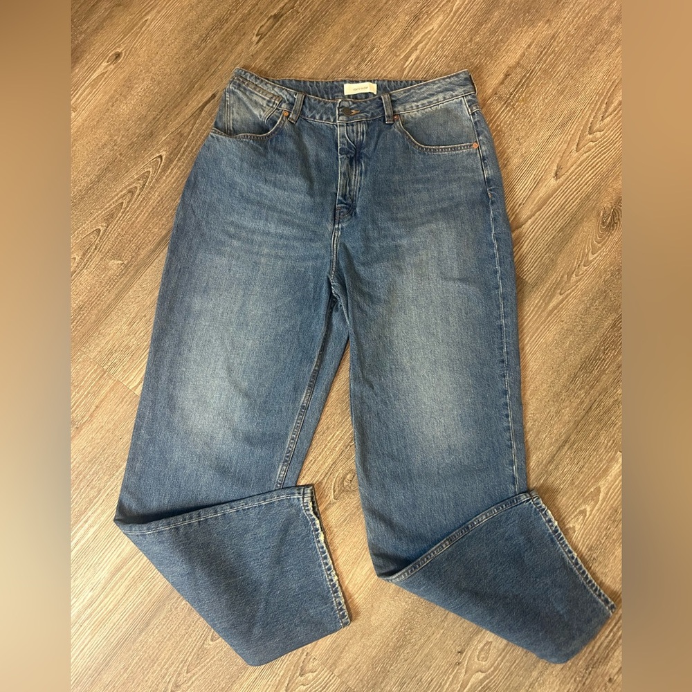 Decade Studio Andy Jeans 34 High Rise Straight Leg Organic Cotton Portugal